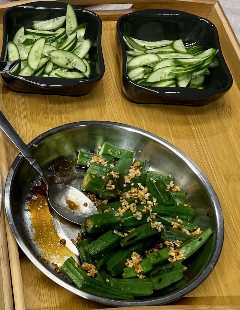 Stir fried Ladies Fingers